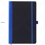 AG Contrast 002 fekete-blu, 13x21 cm, vonalas jegyzetfüzet
